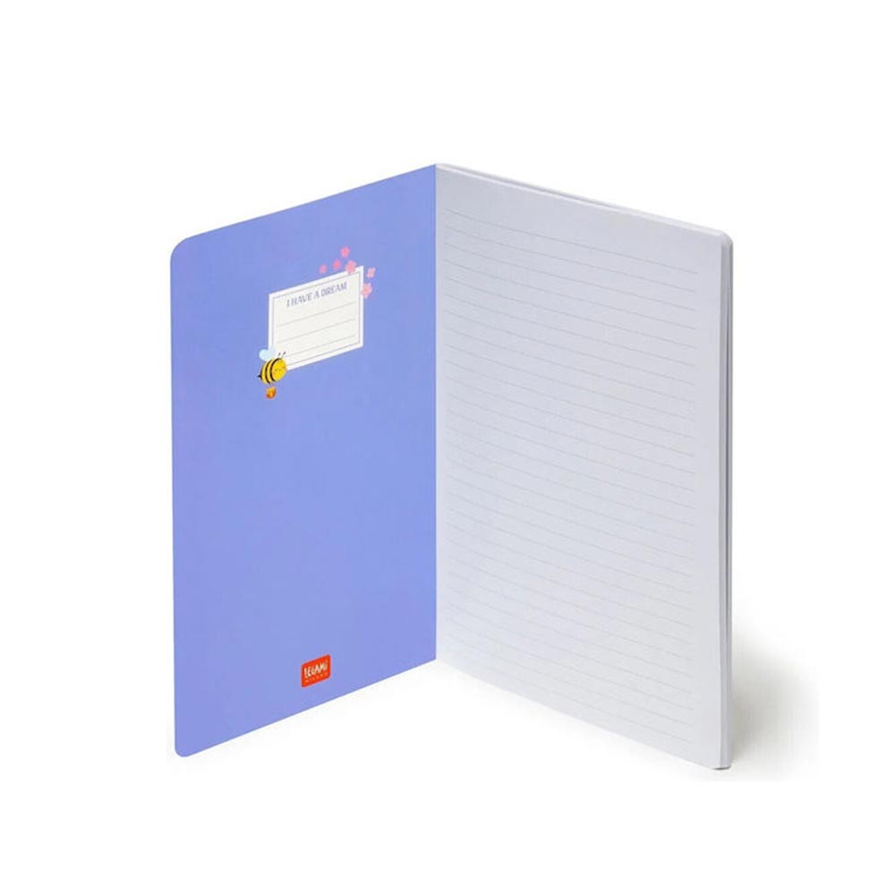 Σημειωματάριο Ριγέ Α5 Medium Bee A5NOT0086 Legami - 1