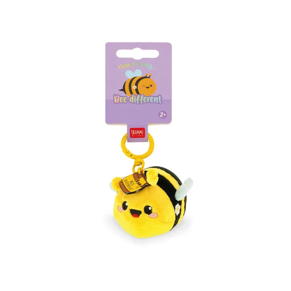 Λούτρινο Μπρελόκ Tiny Bee - Super Soft! - SPK0009 Legami - 1
