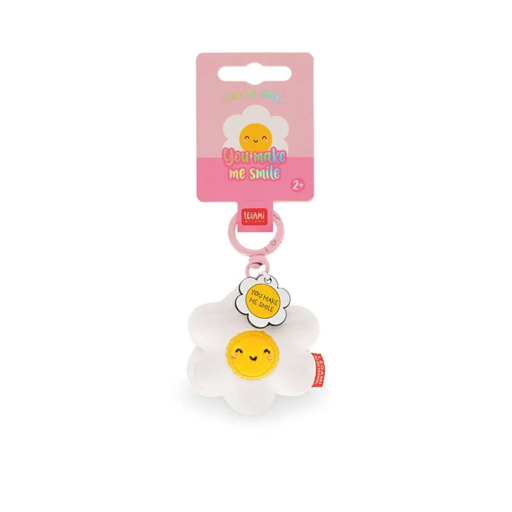 Λούτρινο Μπρελόκ Tiny Daisy - Super Soft! - SPK0010 Legami - 1