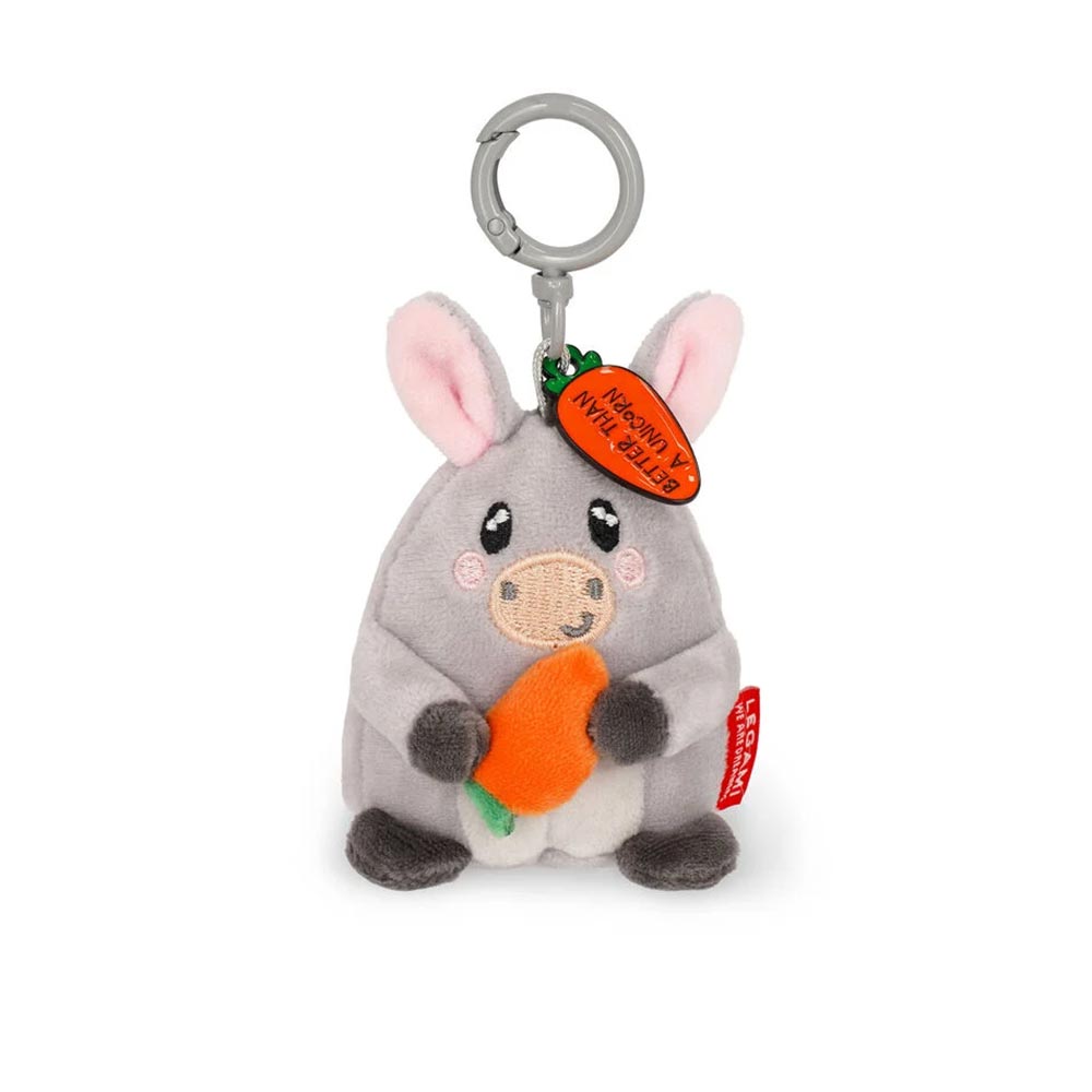 Λούτρινο Μπρελόκ Tiny Donkey - Super Soft! - SPK0012 Legami - 99756
