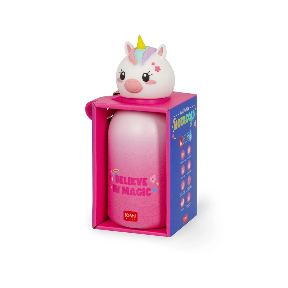 Μπουκάλι Θερμός Ανοξείδωτο Hot & Cold BFF - Unicorn 310ml KSSB0001 Legami - 105204