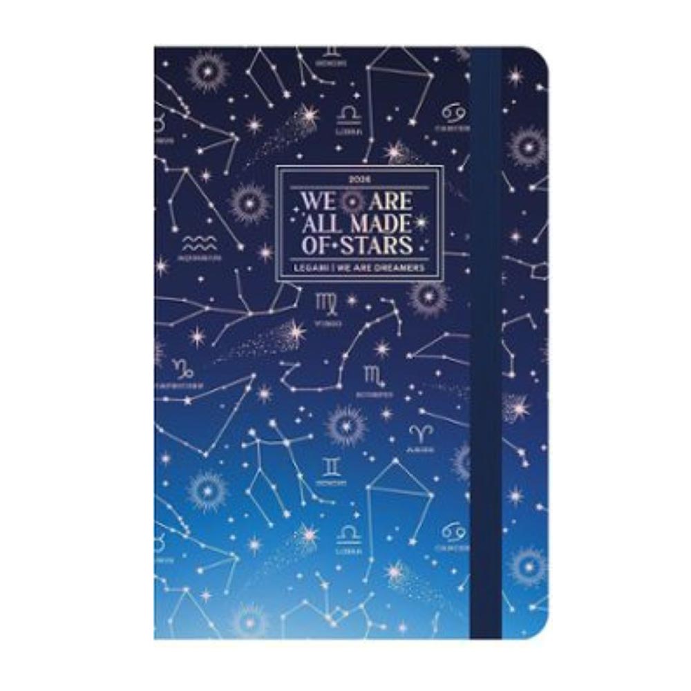 Εβδομαδιαίο Hμερολόγιο 12 Mήνες Medium Weekly Photo - 2026 Stars AG2612123 Legami