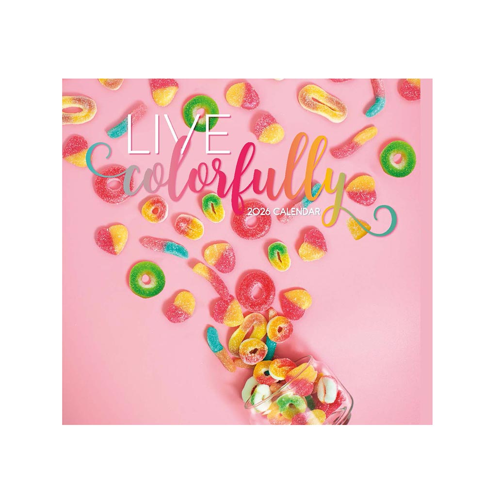 Μηνιαίο Επιτοίχιο Ημερολόγιο 2026 Live Colourfully 30x29cm CAL260016 Legami - 106708