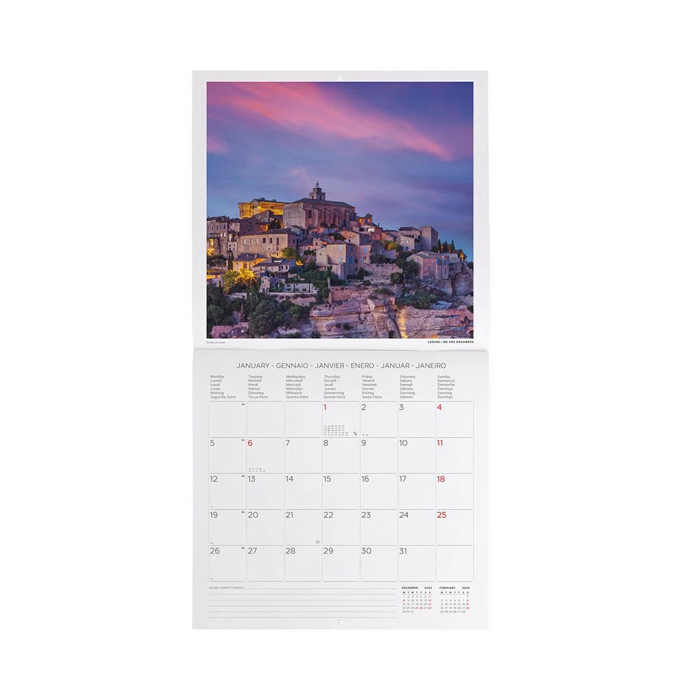 Μηνιαίο Επιτοίχιο Ημερολόγιο 2026 Provence 30x29cm CAL260027 Legami - 2