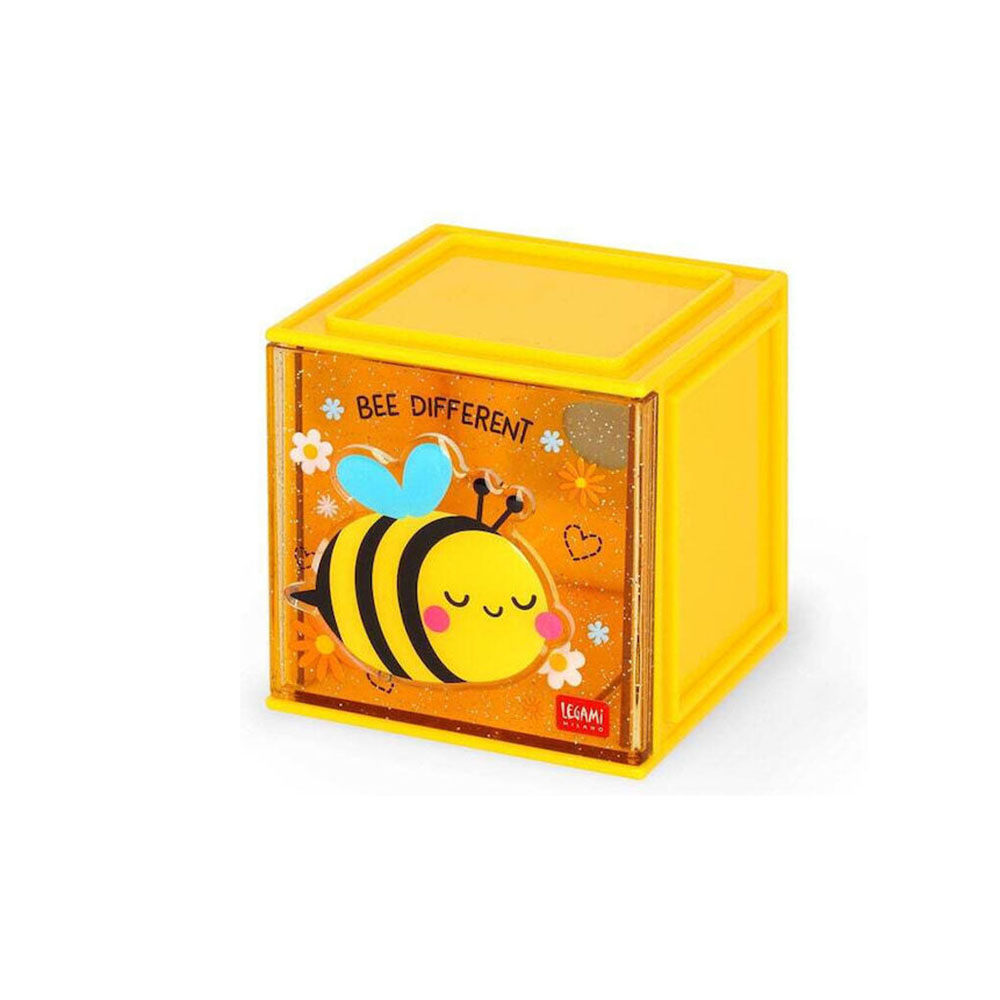 Κουτί Αποθήκευσης Γραφείου Cutie Cube Bee SBX0005 Legami - 102552