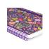 Σημειωματάριο Σπιράλ Ριγέ Large Α5 160Φ Flowers A5NOTS0049 Legami - 1