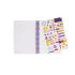 Σημειωματάριο Σπιράλ Ριγέ Large Α5 160Φ Flowers A5NOTS0049 Legami - 2