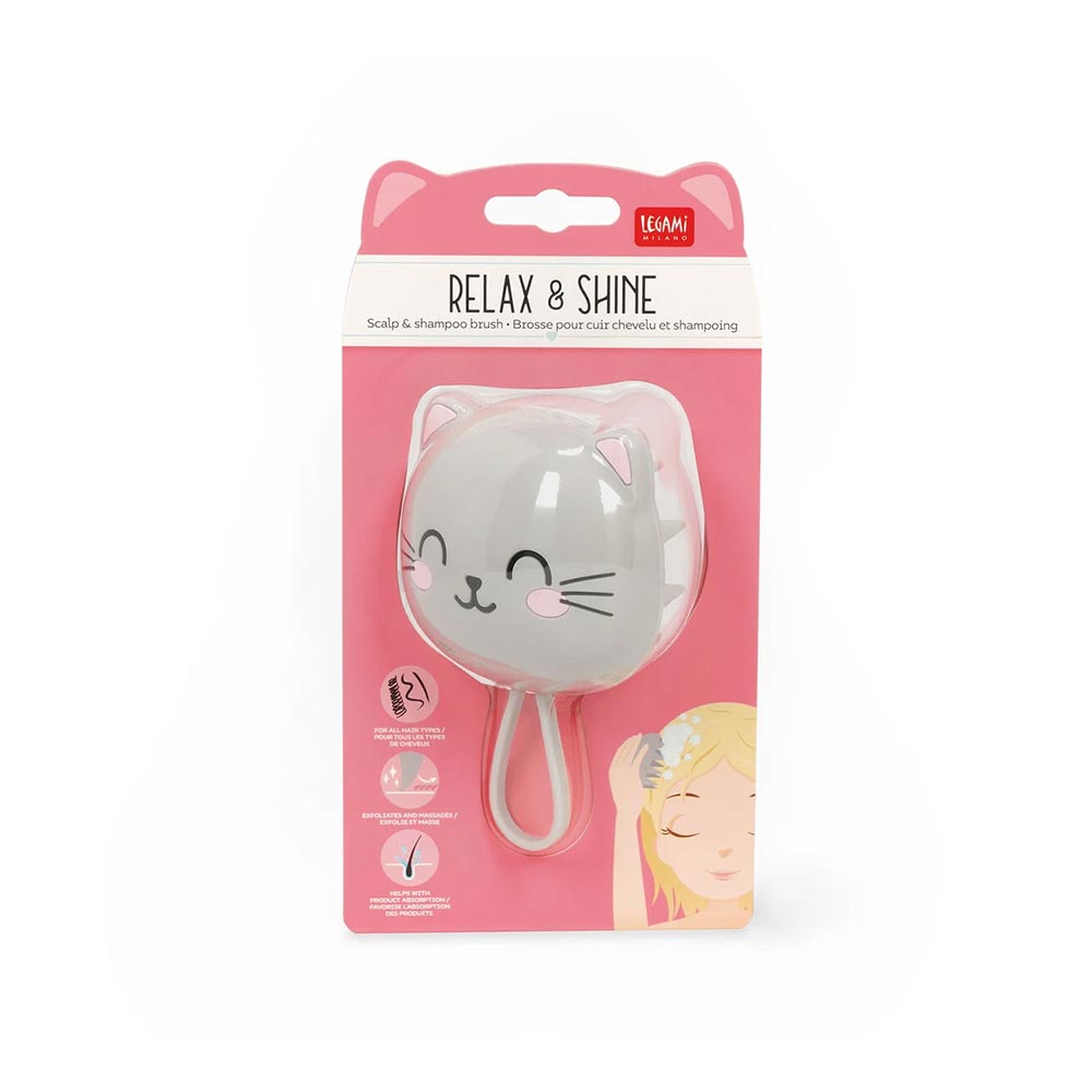  Scalp and Shampoo Brush - Kitty SCM0001 Legami - 3