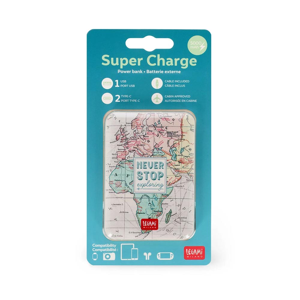 Power Bank My Super Power - Travel 5000mAh POW0035 Legami - 3