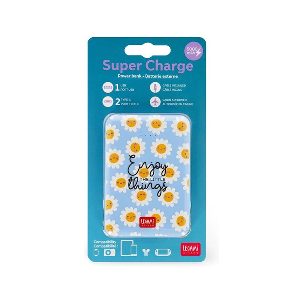 Power Bank My Super Power - Daisy 5000mAh POW0036 Legami - 3