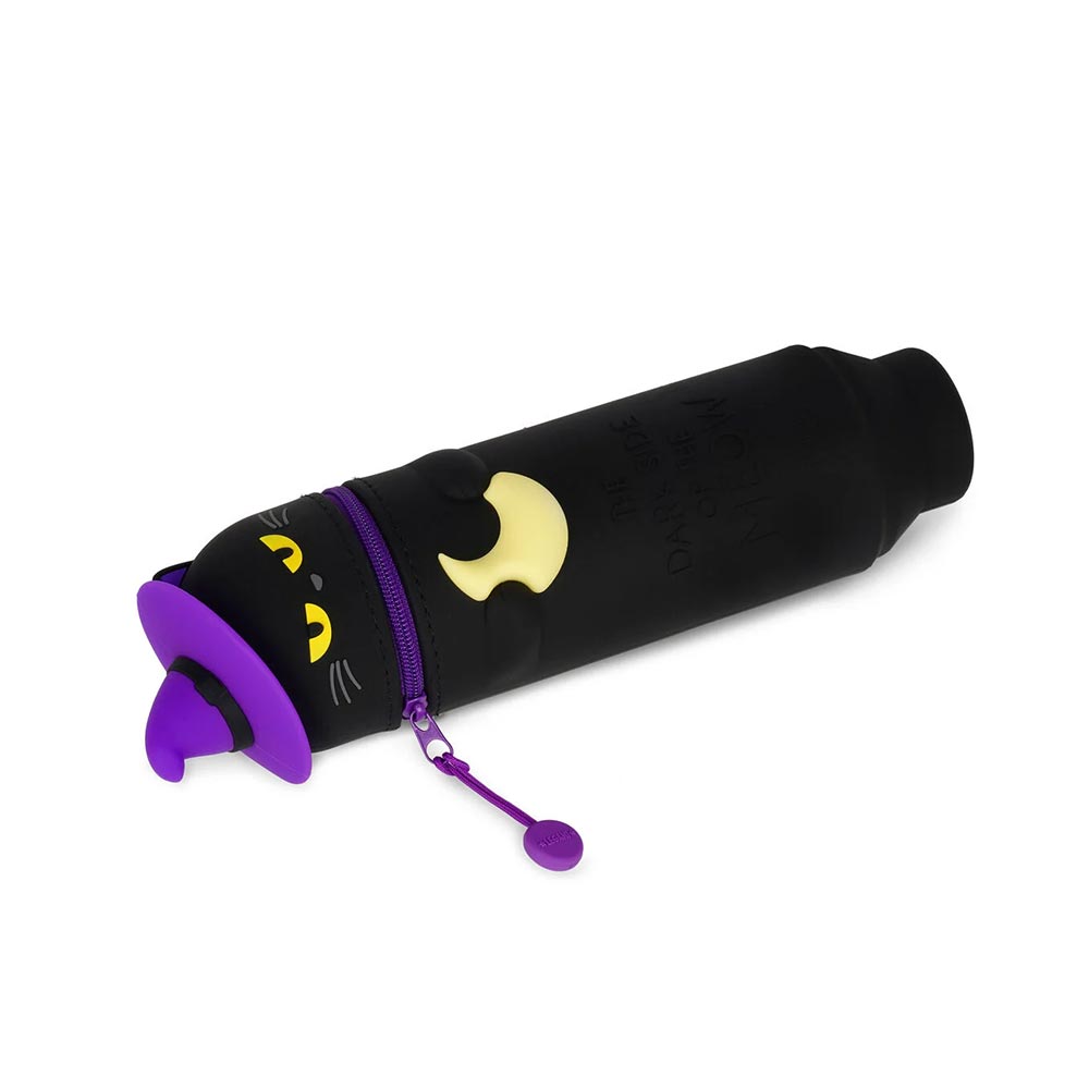 Κασετίνα - Μολυβοθήκη Σιλικόνης Kawaii 2 σε 1 Kitty Witch KA0023 Legami - 2