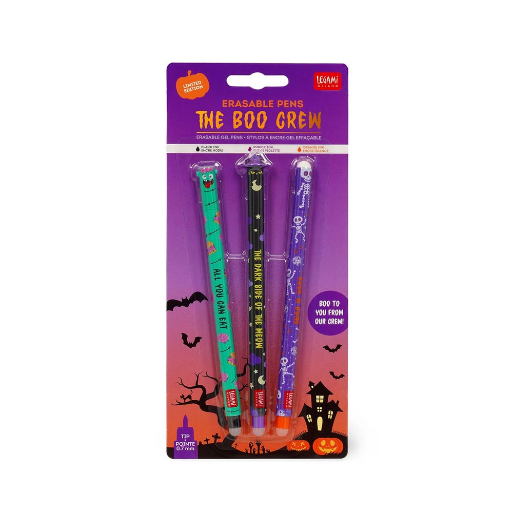 Σετ 3 Στυλό Gel Limited Edition The Boo Crew EPSET0013 Legami - 107343