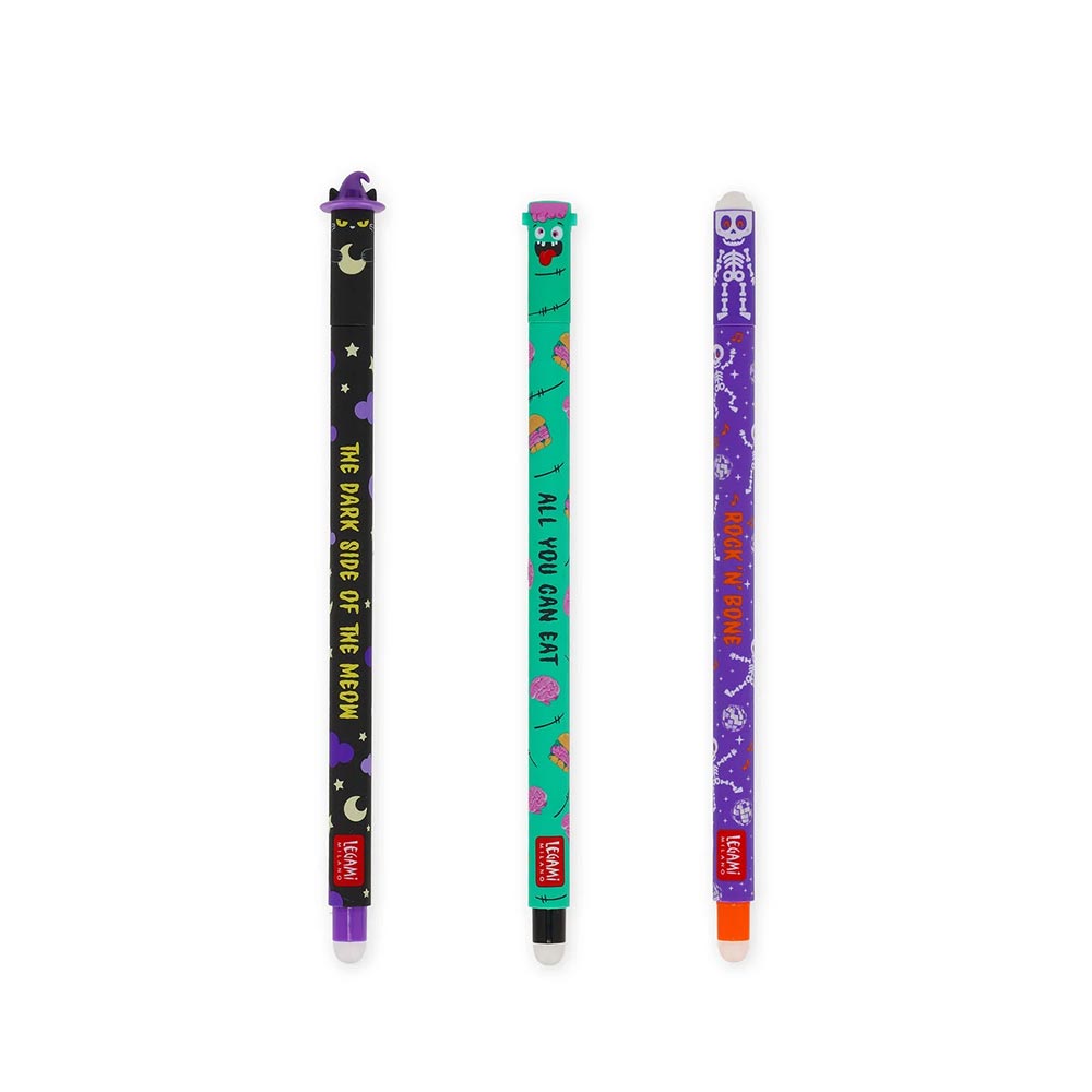 Σετ 3 Στυλό Gel Limited Edition The Boo Crew EPSET0013 Legami - 2