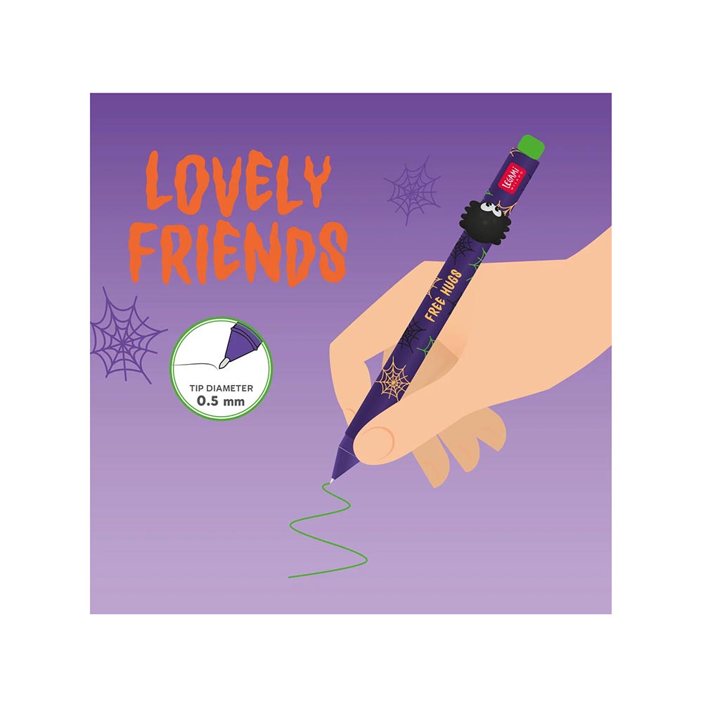 Στυλό Gel Με Μπλέ Mελάνι Lovely Friends Spider CPP0026 Legami - 2