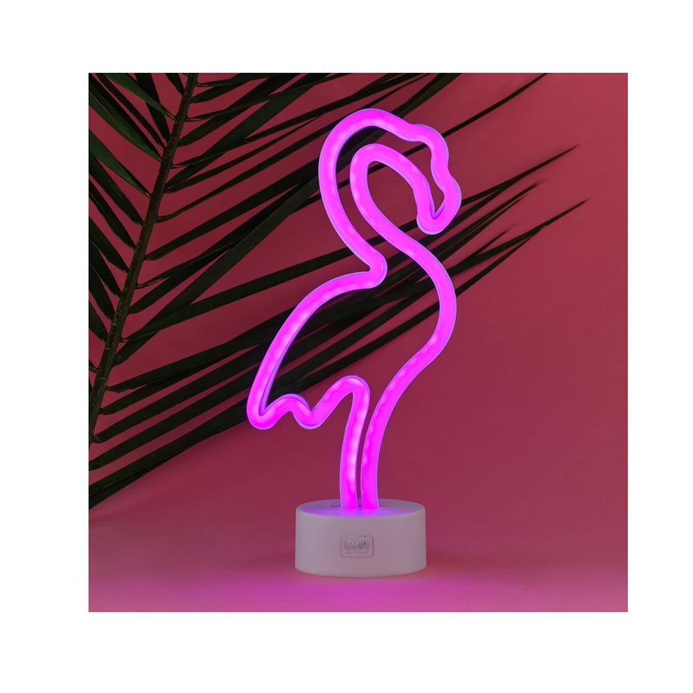Διακοσμητικό Φωτιστικό Neon Flamingo LL0008 Legami - 1