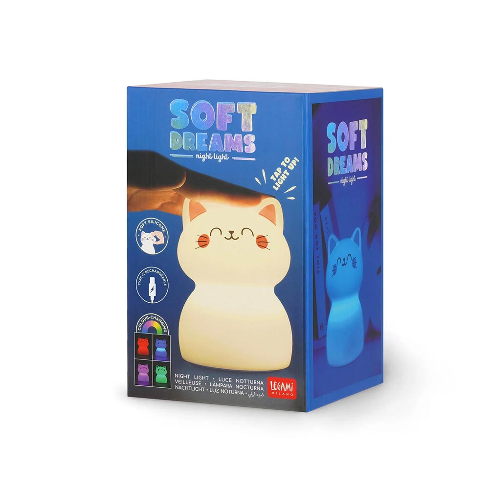 Φωτάκι Νυκτός Soft Dreams - Kitty NLS0003 Legami - 120311