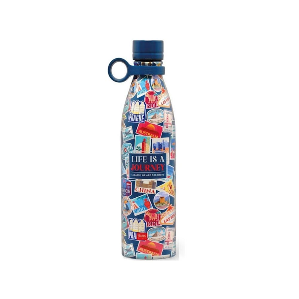 Ανοξείδωτο Μπουκάλι Θερμός Hot & Cold Stickers 800ml SSBL0009 Legami - 120014