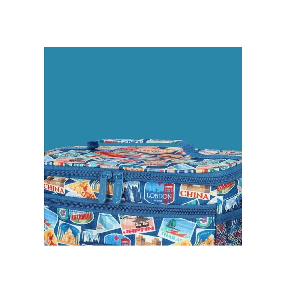 Ισοθερμικό Τσαντάκι Φαγητού Ώμου - Χειρός Travel Stickers 7.7L SLBAG0005 Legami - 3