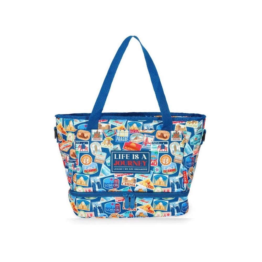 Τσαντάκι Φαγητού Χειρός Travel Stickers LLBAG0007 Legami - 123836