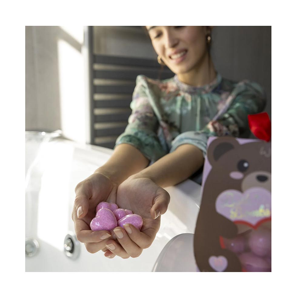 Bath Bombs 10τμχ Teddy Bear Vanilla & Berry BTHB0001 Legami - 2