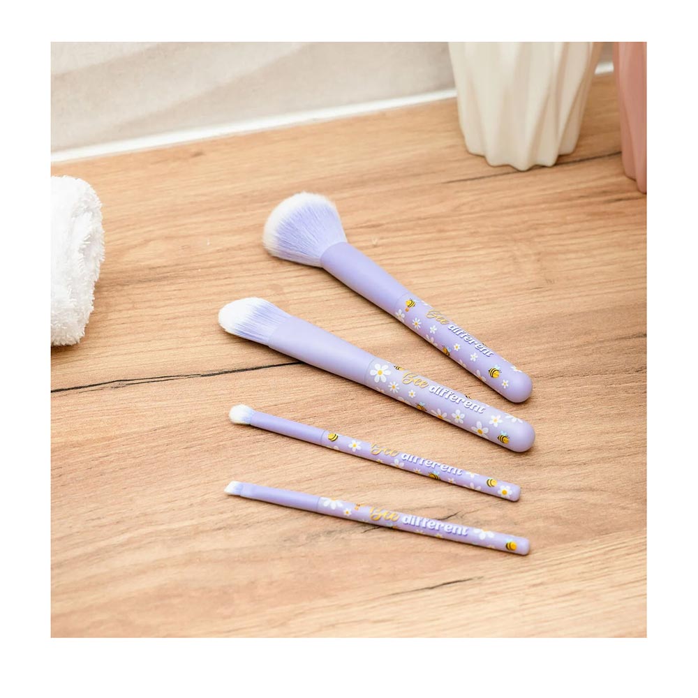 Σετ 4 Πινέλων Μακιγιάζ Oh My Glow Bee MUBS0005 Legami - 1