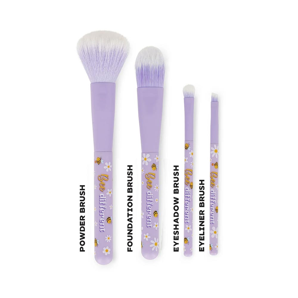 Σετ 4 Πινέλων Μακιγιάζ Oh My Glow Bee MUBS0005 Legami - 3