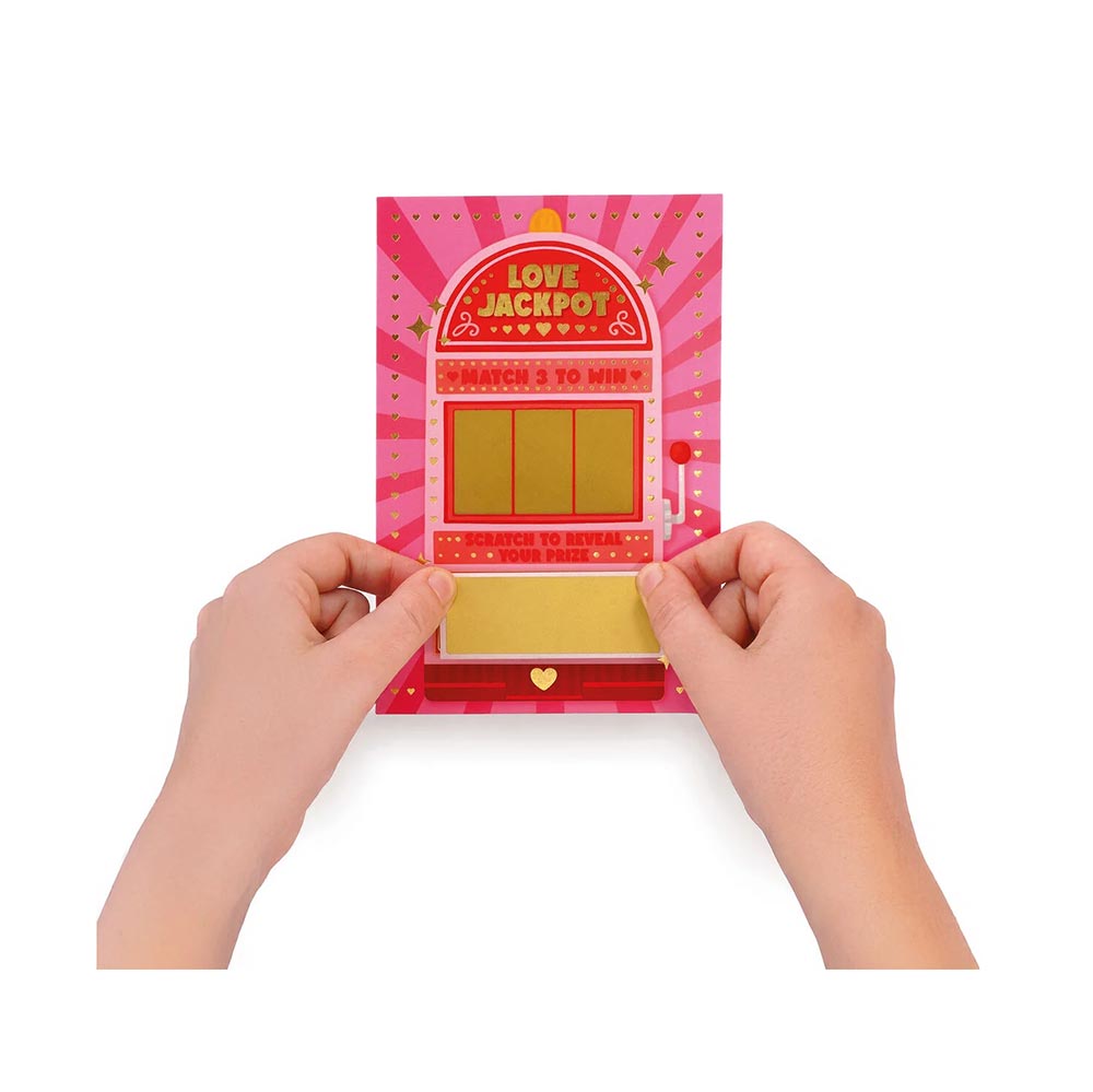 Ευχετήρια Κάρτα Scratch To Reveal -  Love Jackpot BGS0010 Legami - 2