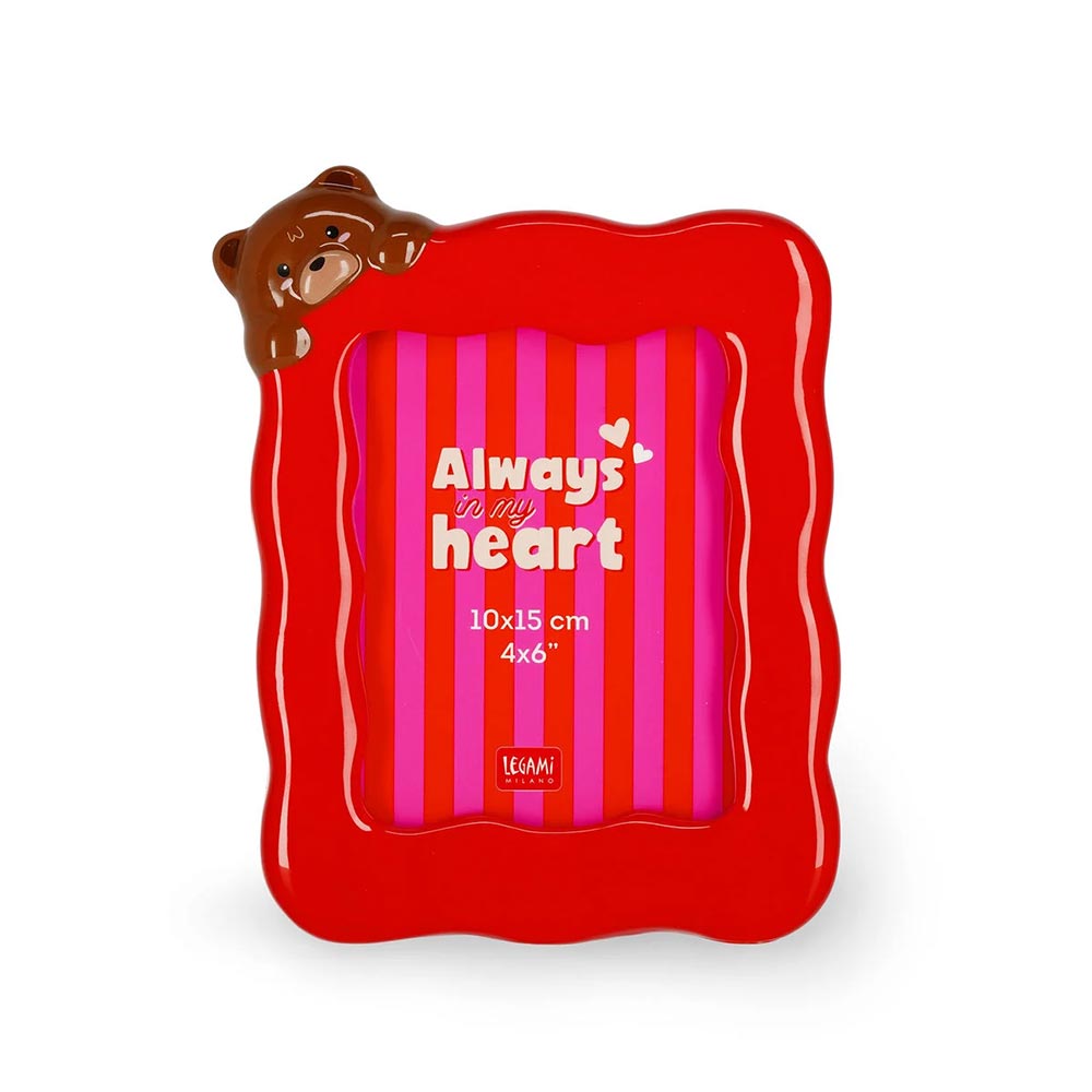 Κεραμική Επιτραπέζια Κορνίζα Frame the Moment - Teddy Bear 10x15cm APF0001 Legami - 111907