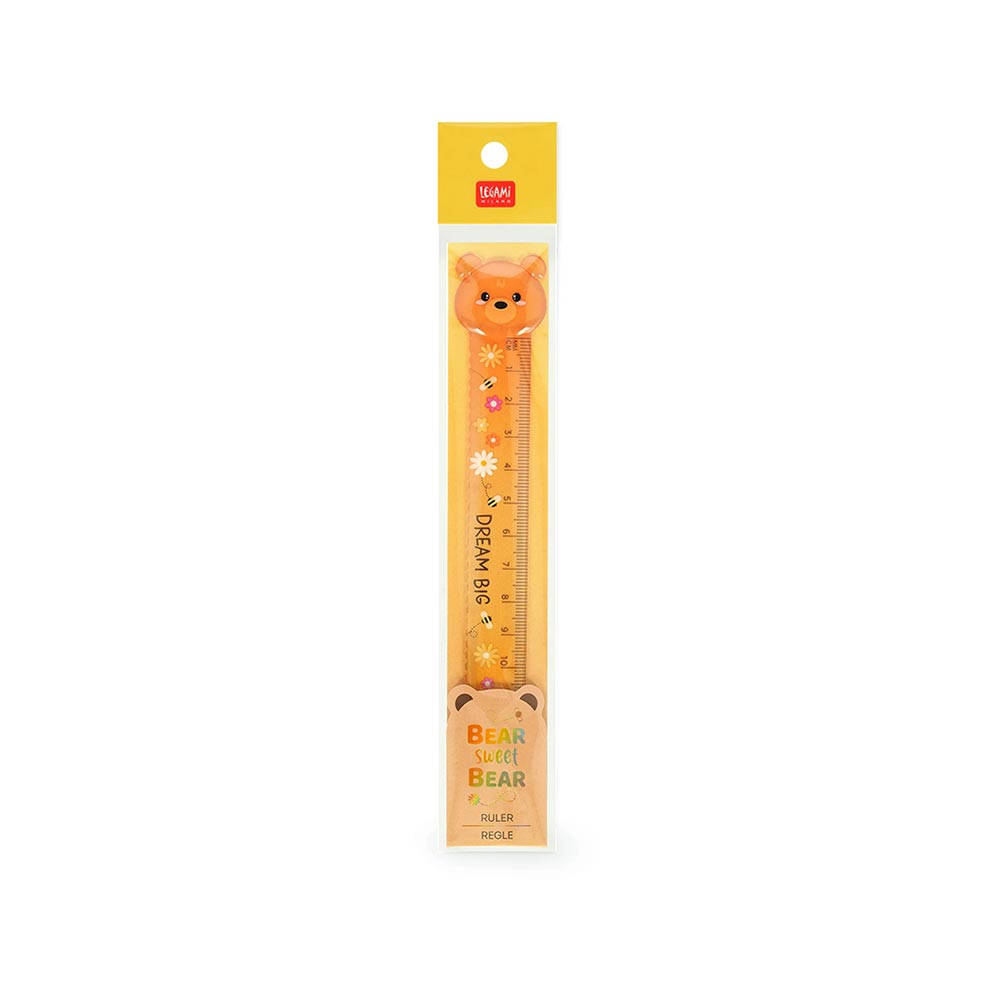Χάρακας Teddy Bear 15cm RUCAT0003 Legami - 2