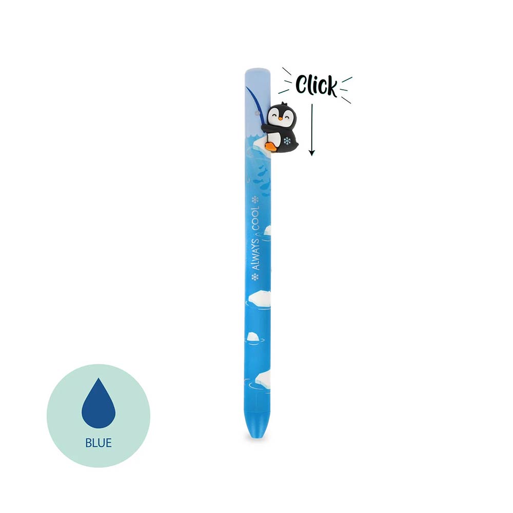 Στυλό Ballpoint Free Hugs με Μπλε Μελάνι Penguin - Always Cool HUG0005 Legami - 1