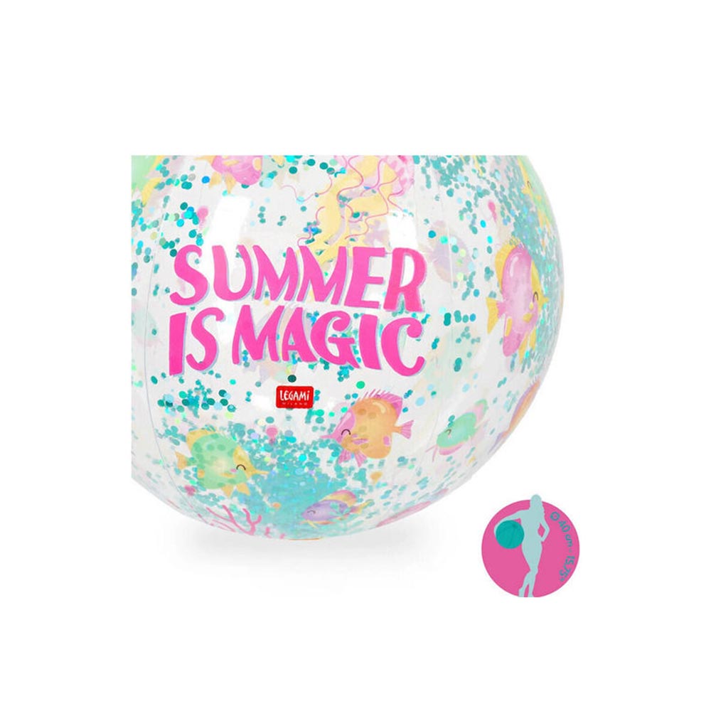 Φουσκωτή Μπάλα Θαλάσσης Summer is Magic BB0013 Legami - 1