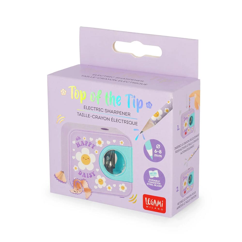 Ηλεκτρική Ξύστρα Top of the Tip Daisy EPS0001 Legami - 1