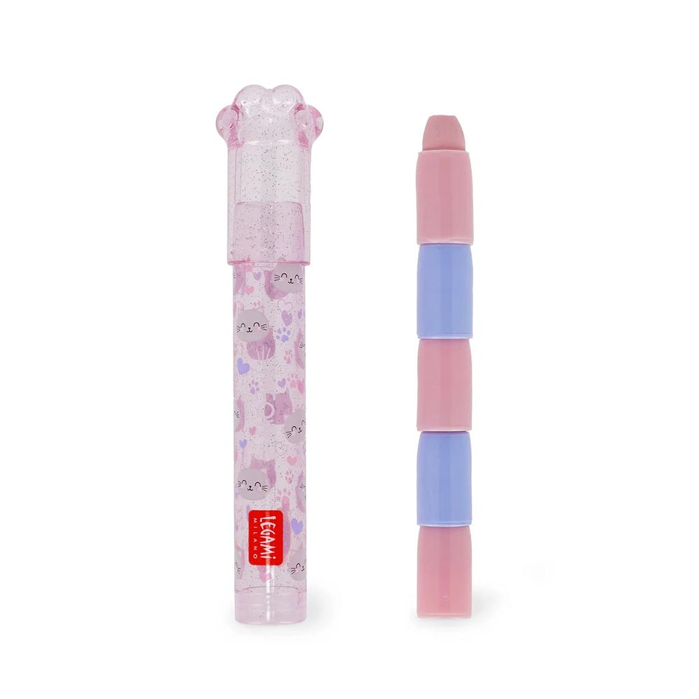 Meow-Stackable Erasers - Kitty STEP0001 Legami - 3