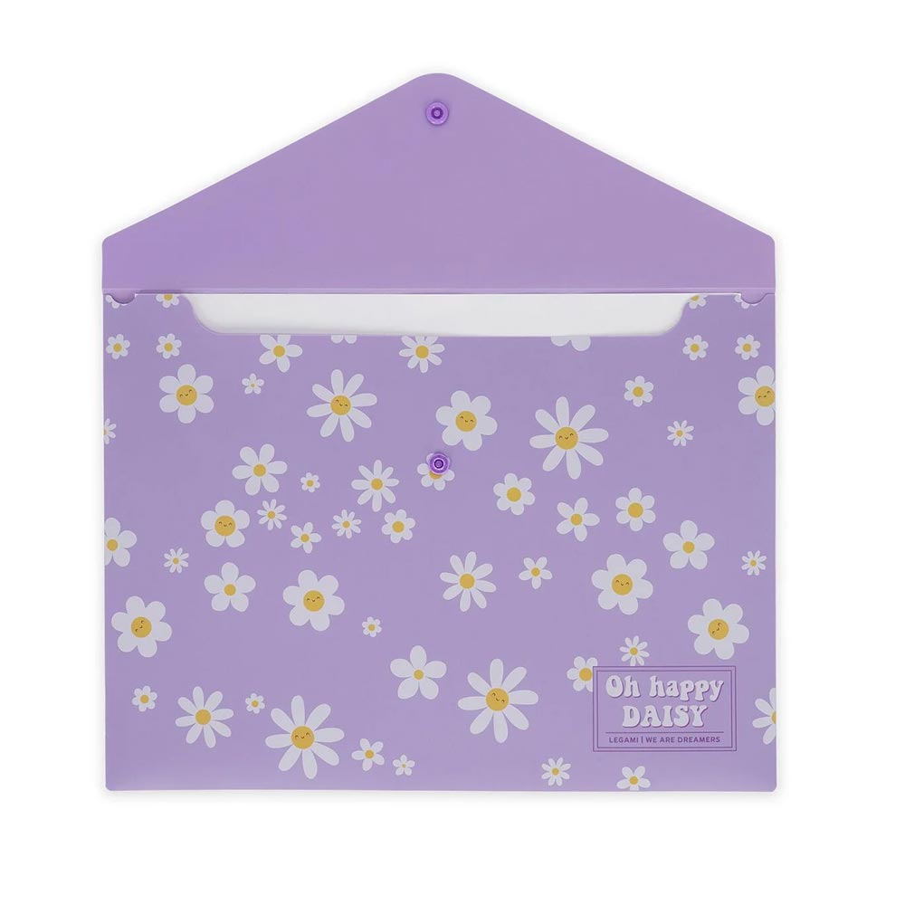 Φάκελος με Κουμπί Α4 Fold & Order - Daisy PFB0001 Legami - 1