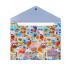 Φάκελος με Κουμπί Α4 Fold & Order - Travel Stickers PFB0003 Legami - 1