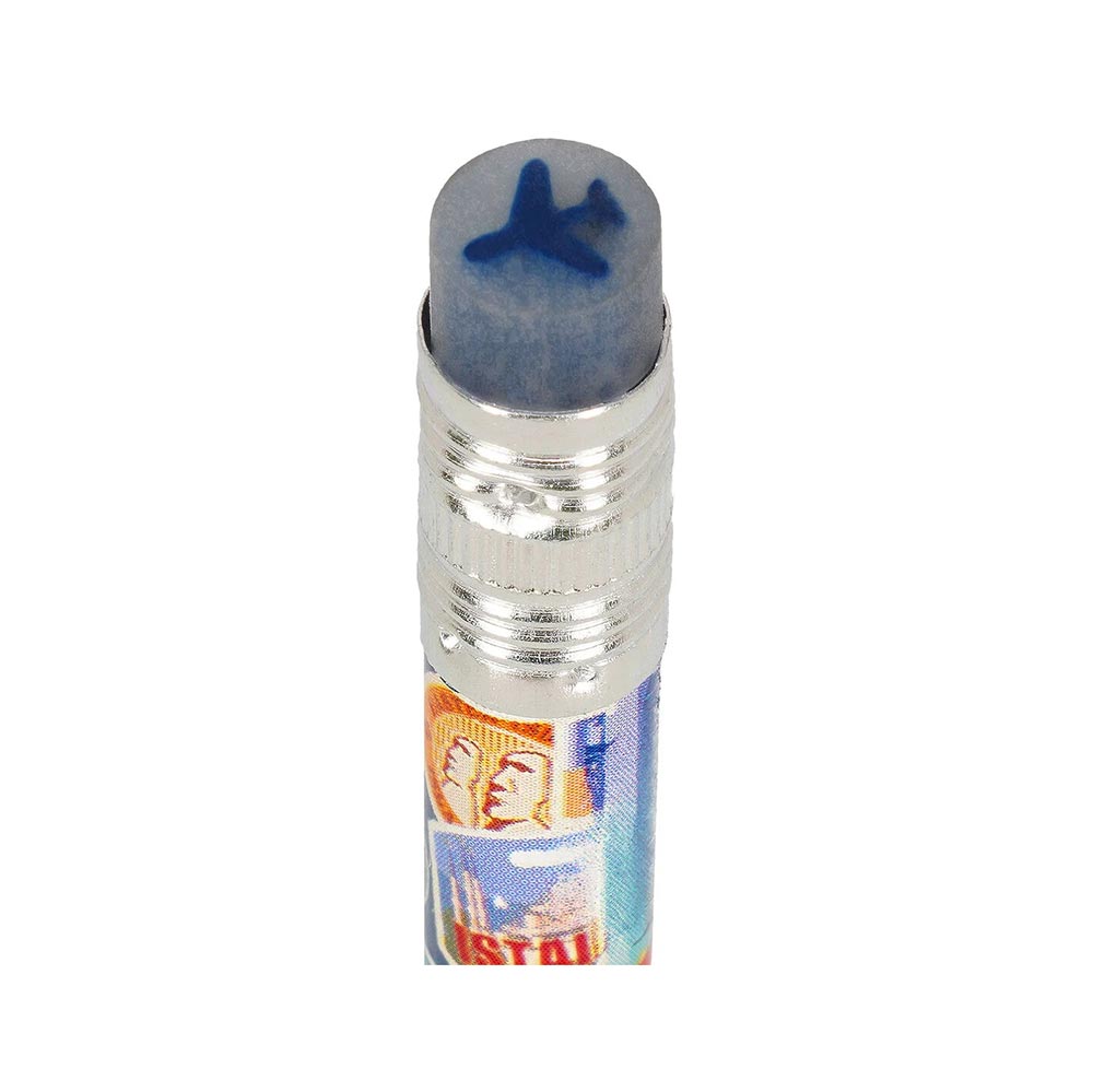 Μολύβι με Γόμα Travel Stickers SCV0076 Legami - 1