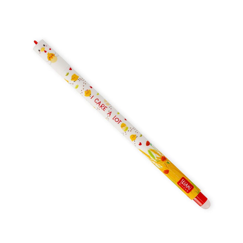 Στυλό Gel με Κόκκινο Mελάνι Hen EP0086 Legami - 125068