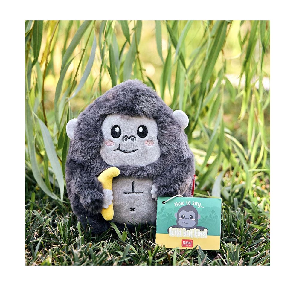 Λούτρινο Mini Gorilla - Super Soft ! - MSC0019 Legami - 2