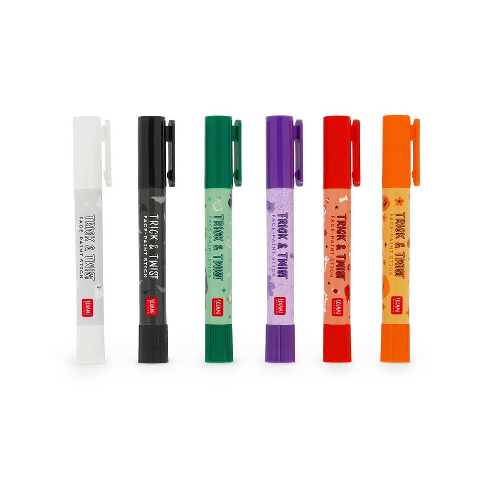 Σετ Χρωματισμού Προσώπου Stick 6 Χρώματα Trick & Twist FPS0001 Legami - 125303