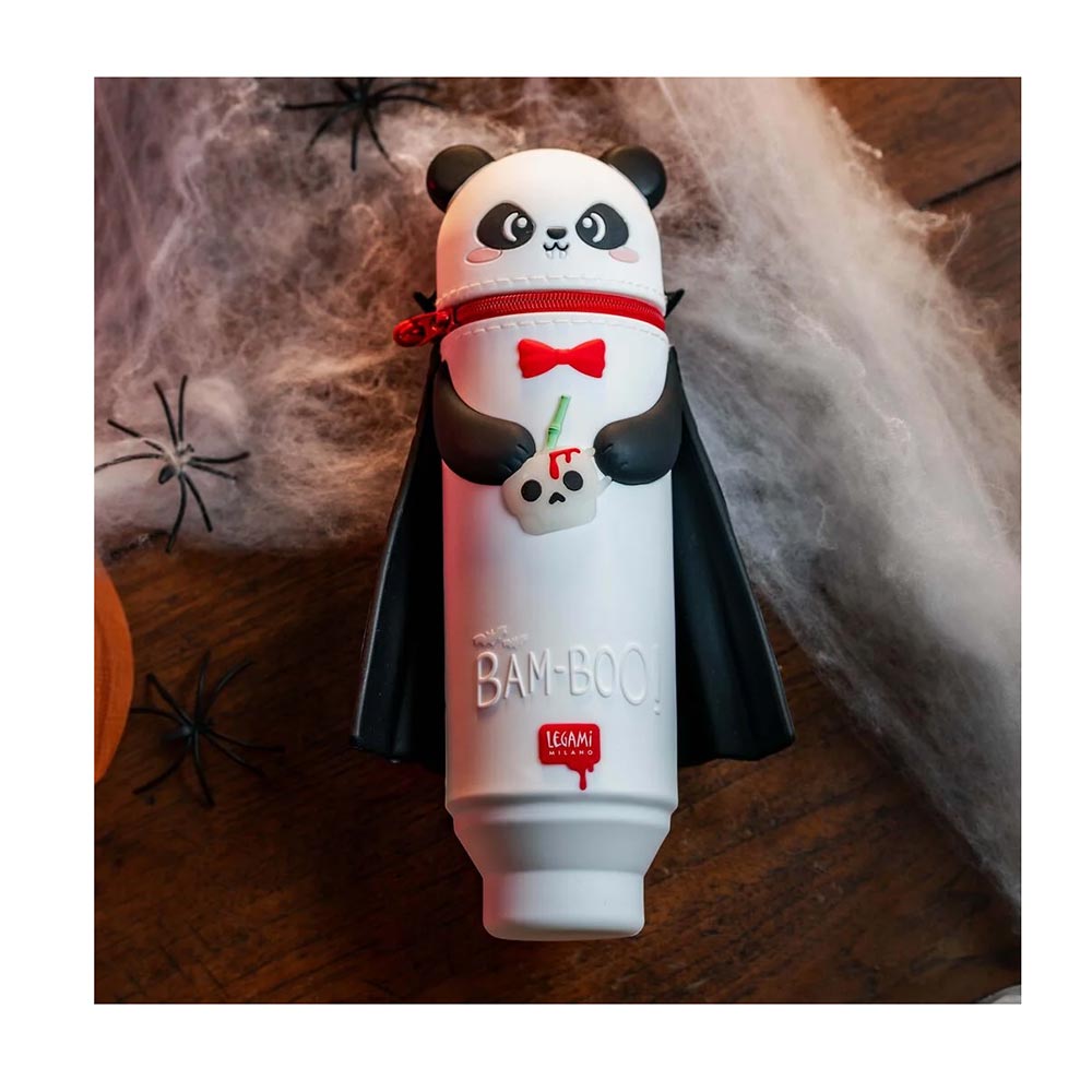 Κασετίνα - Μολυβοθήκη Σιλικόνης Kawaii 2 σε 1 Panda Bam-boo KA0029 Legami - 4