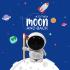 Ξύστρα Με Μανιβέλα - To The Moon And Back Astronaut PSA0001Legami - 1