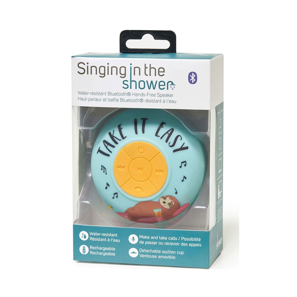 Αδιάβροχο Bluetooth Ηχείο Singing In The Shower Take It Easy SHOW0001 Legami - 36460
