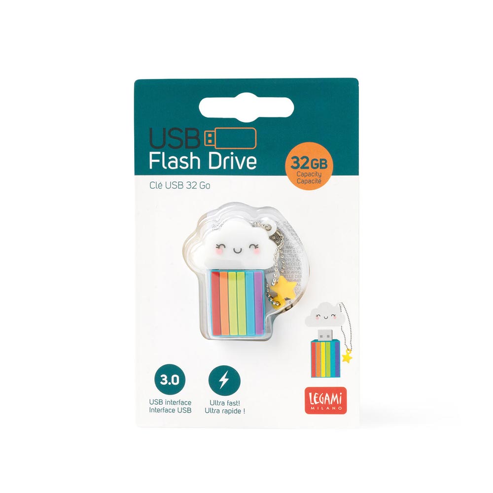 Usb Flash Drive 32GB Rainbow USB0006 Legami - 48582