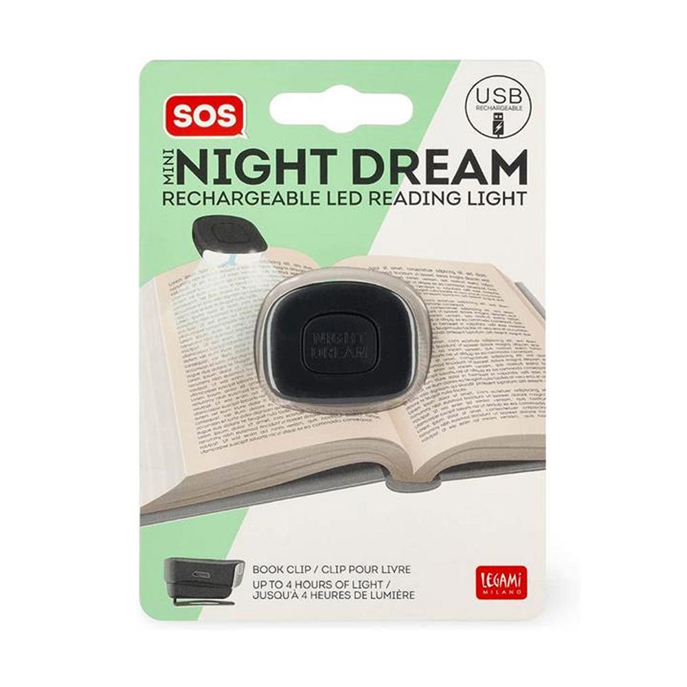 Επαναφορτιζόμενος Φακός Ανάγνωσης Night Dream Mini LEDMR0001 Legami - 97051