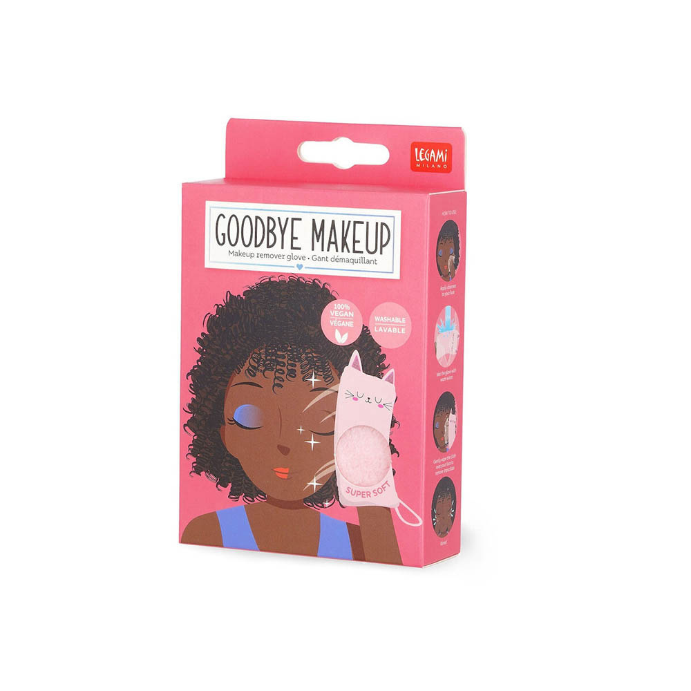 Γάντι Καθαρισμού Προσώπου Goodbye Makeup Kitty RGL0003 Legami - 2