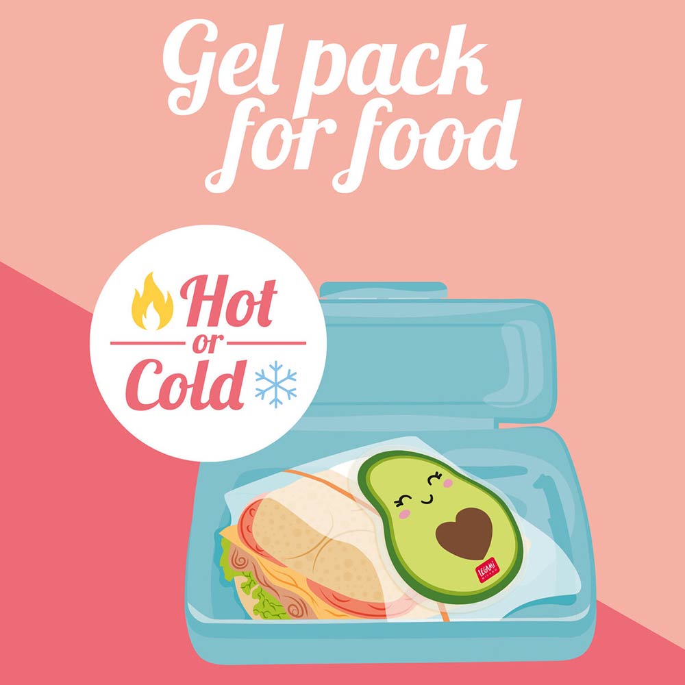 Παγοκύστη Gel Pack For Food Avocado HCP0003 Legami - 2