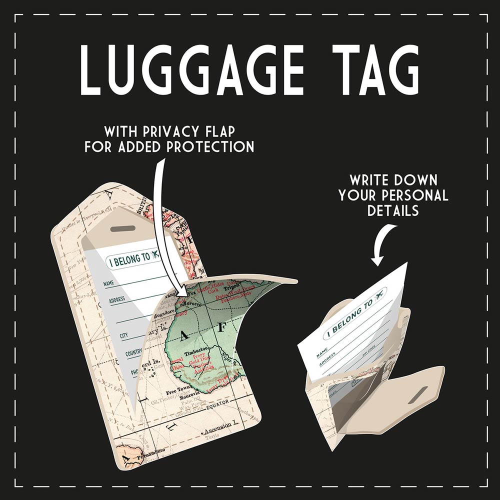 Ετικέτα Αποσκευών - Travel NLUG0001 Legami - 3