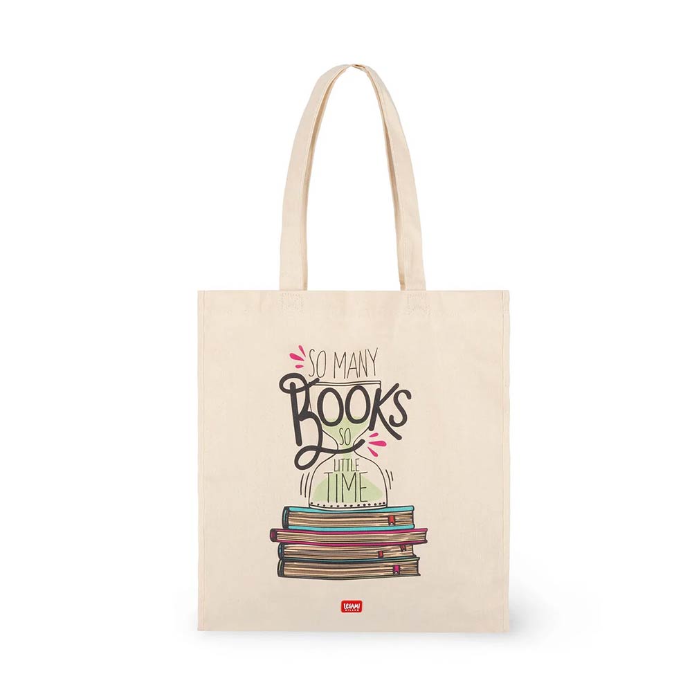 Τσάντα Ώμου Υφασμάτινη Book Lover CBAG0006 Legami - 60797