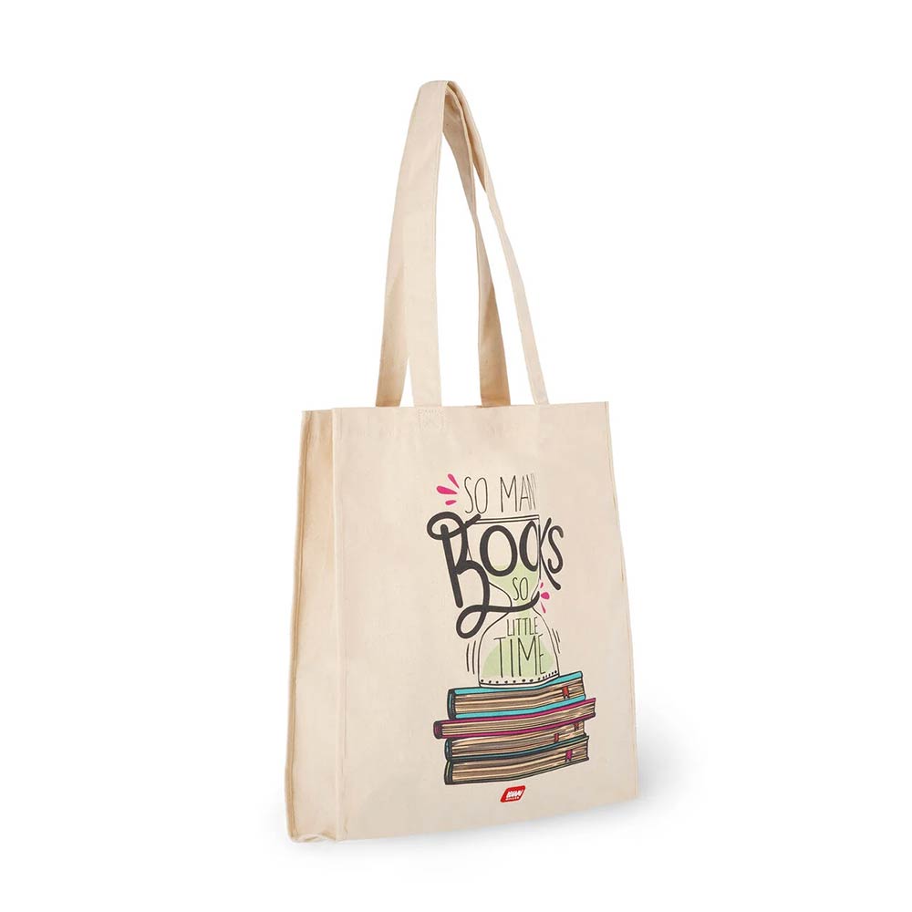 Τσάντα Ώμου Υφασμάτινη Book Lover CBAG0006 Legami - 1