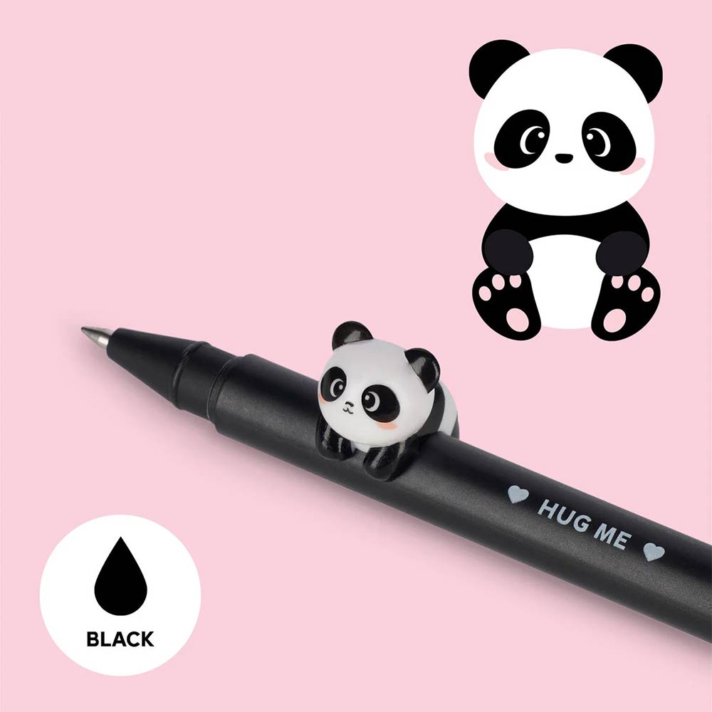 Στυλό Gel Με Μαύρο Mελάνι Lovely Friends Panda CPP0001 Legami - 1